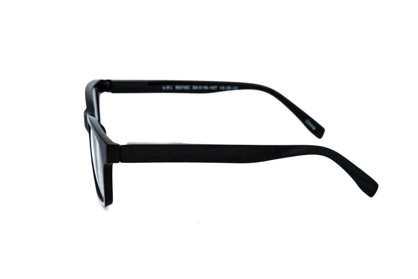 Boléro Silvano — Classic Black Rectangle Reading Glasses