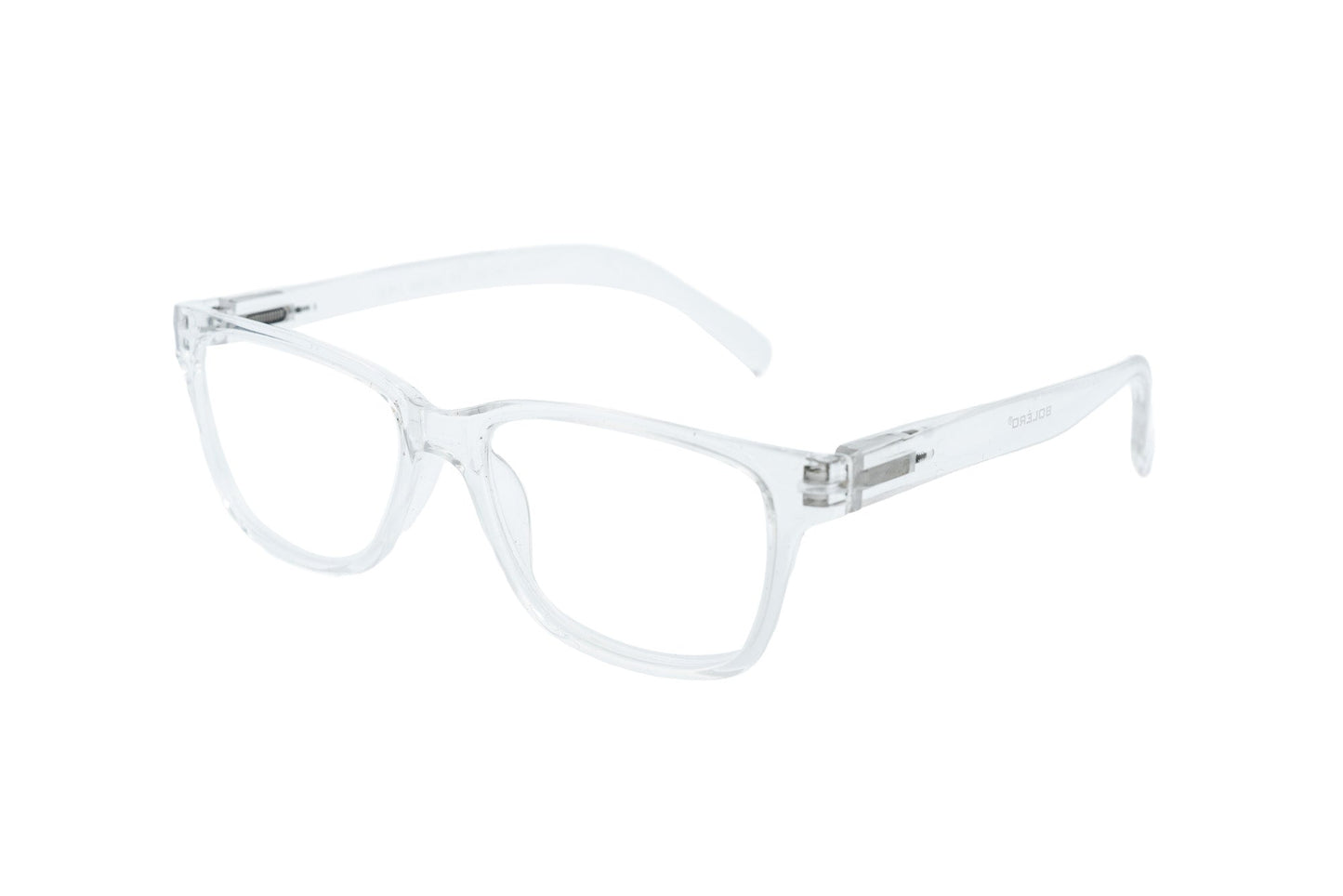 Boléro Silvano — Classic Black Rectangle Reading Glasses