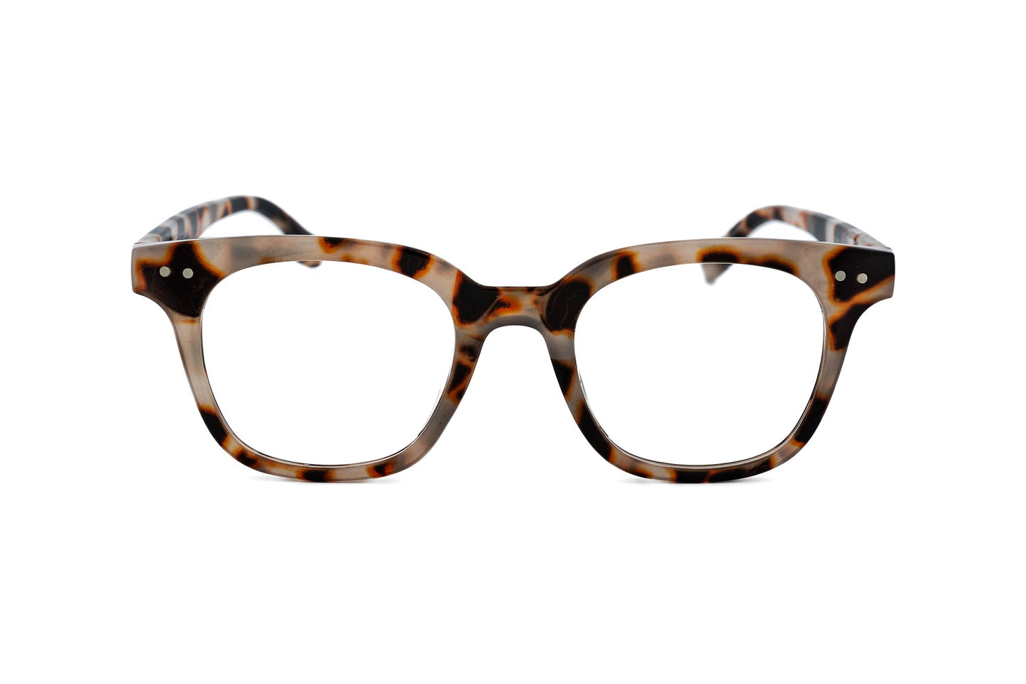 Boléro Wexley — Pink Tortoise Oversized Reading Glasses