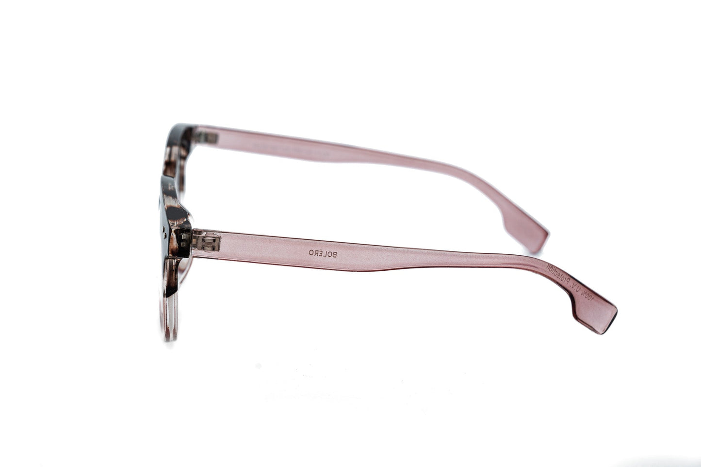 Boléro Wexley — Pink Tortoise Oversized Reading Glasses