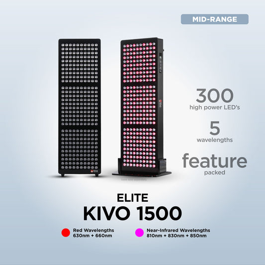 Kivo Elite 1500: Premium Large Red Light Therapy Panel