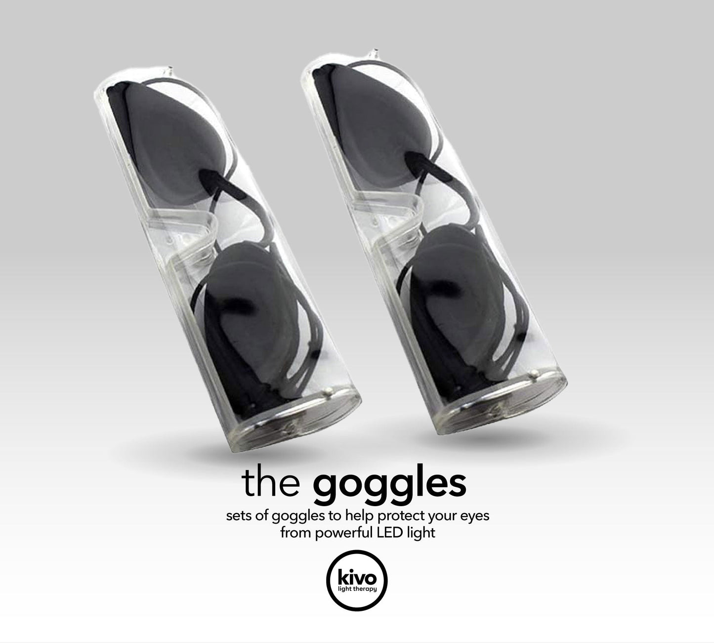 Kivo Wellness Bundle: 300 Series + Mini + Face/Neck/Chest/ + Googles