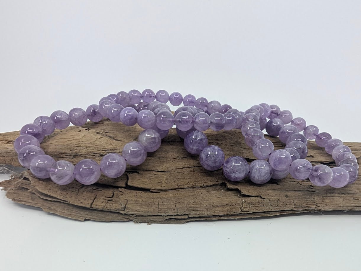 Lavender Amethyst Bracelet — 8mm, 9mm, 10mm & 11mm
