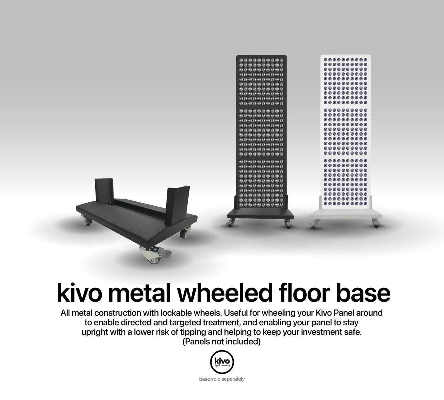 Kivo Wheeled Metal Base