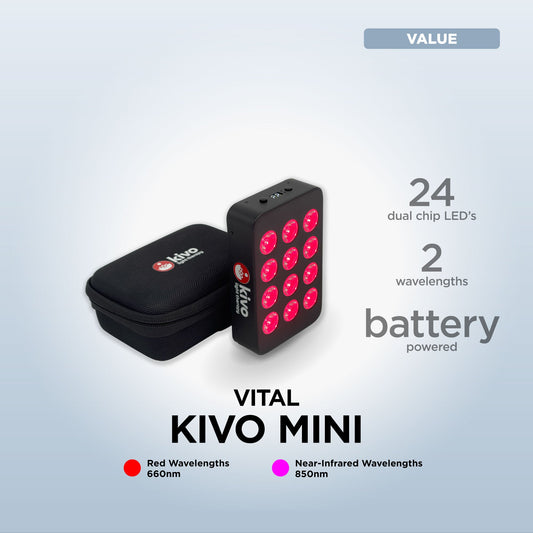Kivo Mini: Portable Red Light
